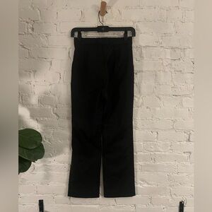 Maje Black Tailored High-Waisted Straight Leg Pants - Size 0/2US